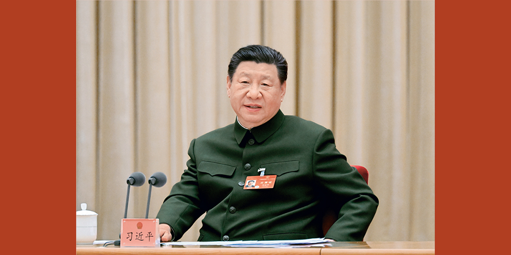 習近平：實現建軍一百年奮斗目標，開創國防和軍隊現代化新局面